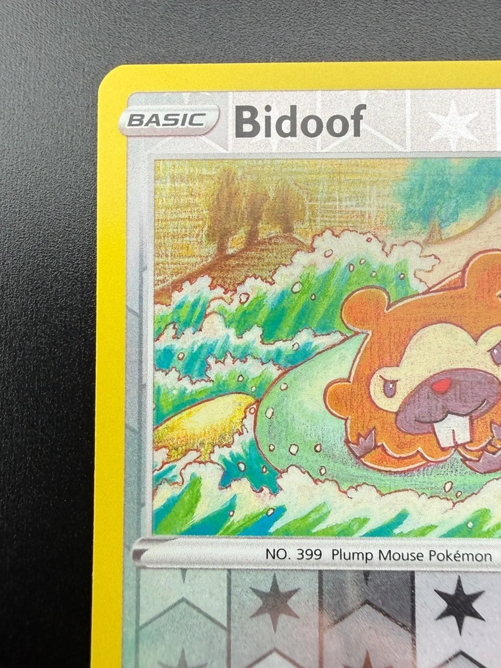 Bidoof (Peelable Ditto) 059/078 Pokemon GO Reverse Holo NM